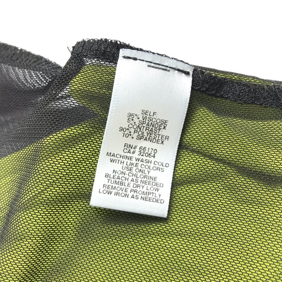 Silence + Noise Sheer Scoop Neck Tank Crop Top - Picture 4 of 6